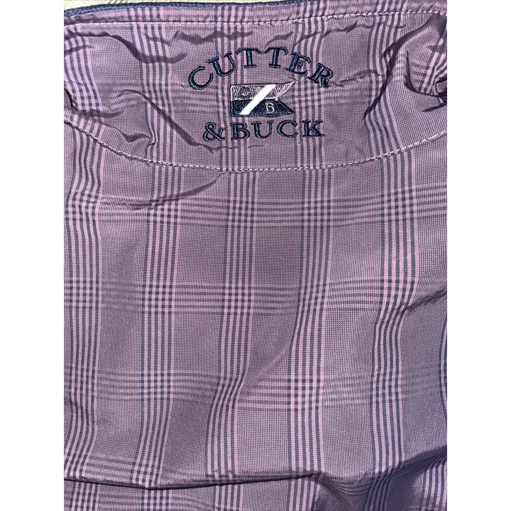 Womens Cutter & Buck Purple 1/4 Windbreaker‎ Size Large Ladies
